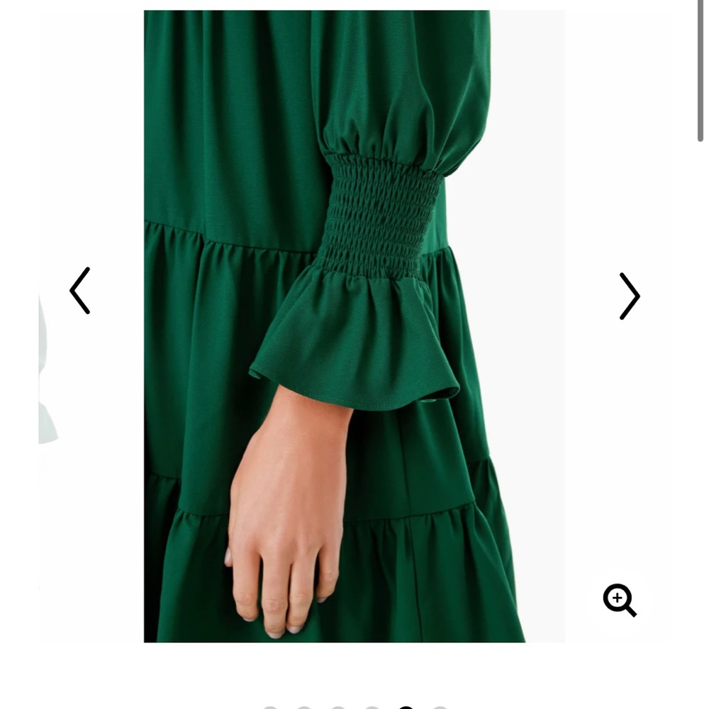 Hunter Green Crepe Kenzo Dress
POMANDER PLACE - Picture 8 of 13